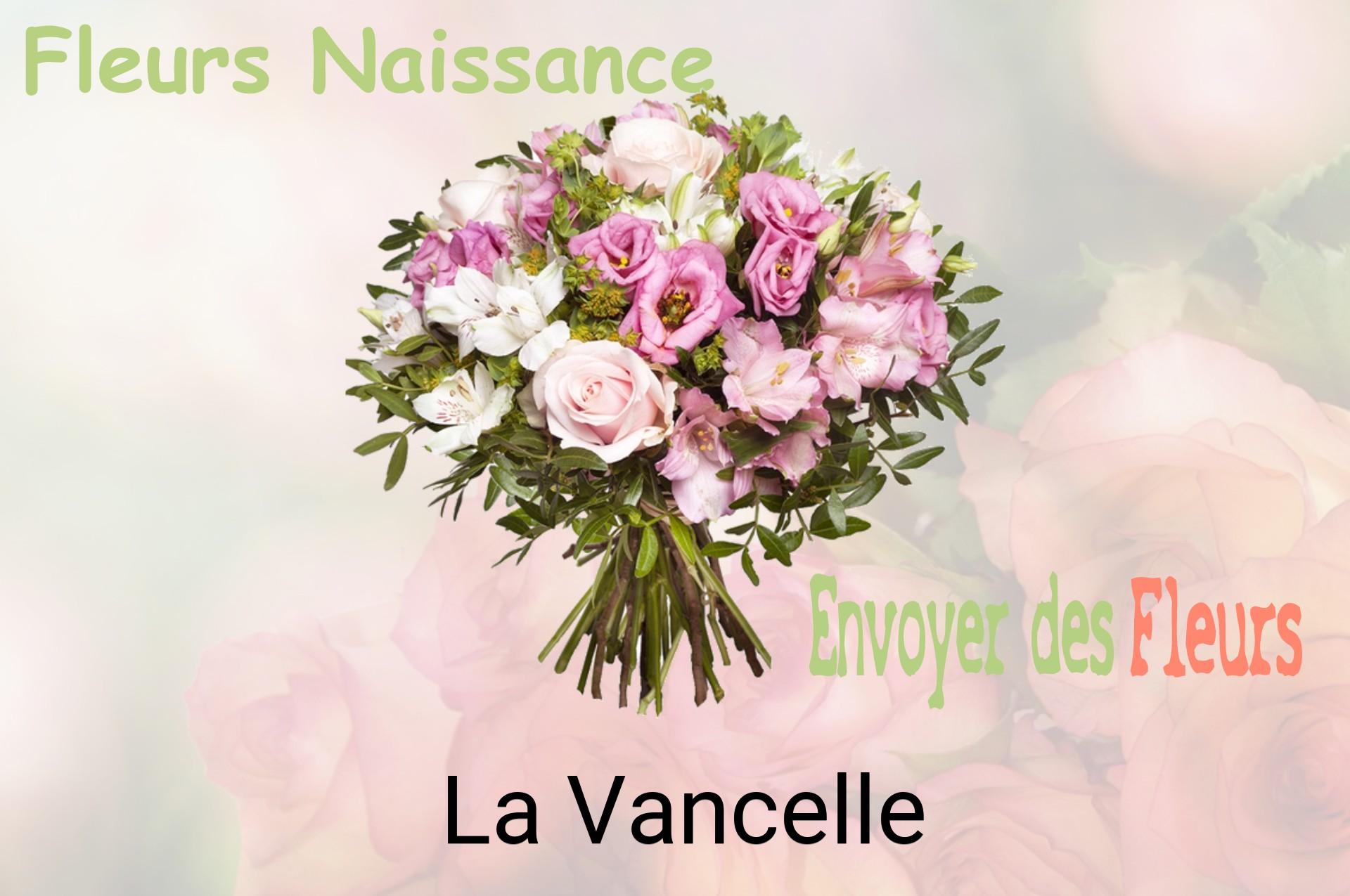 Bouquet de fleurs de naissance livré à La Vancelle